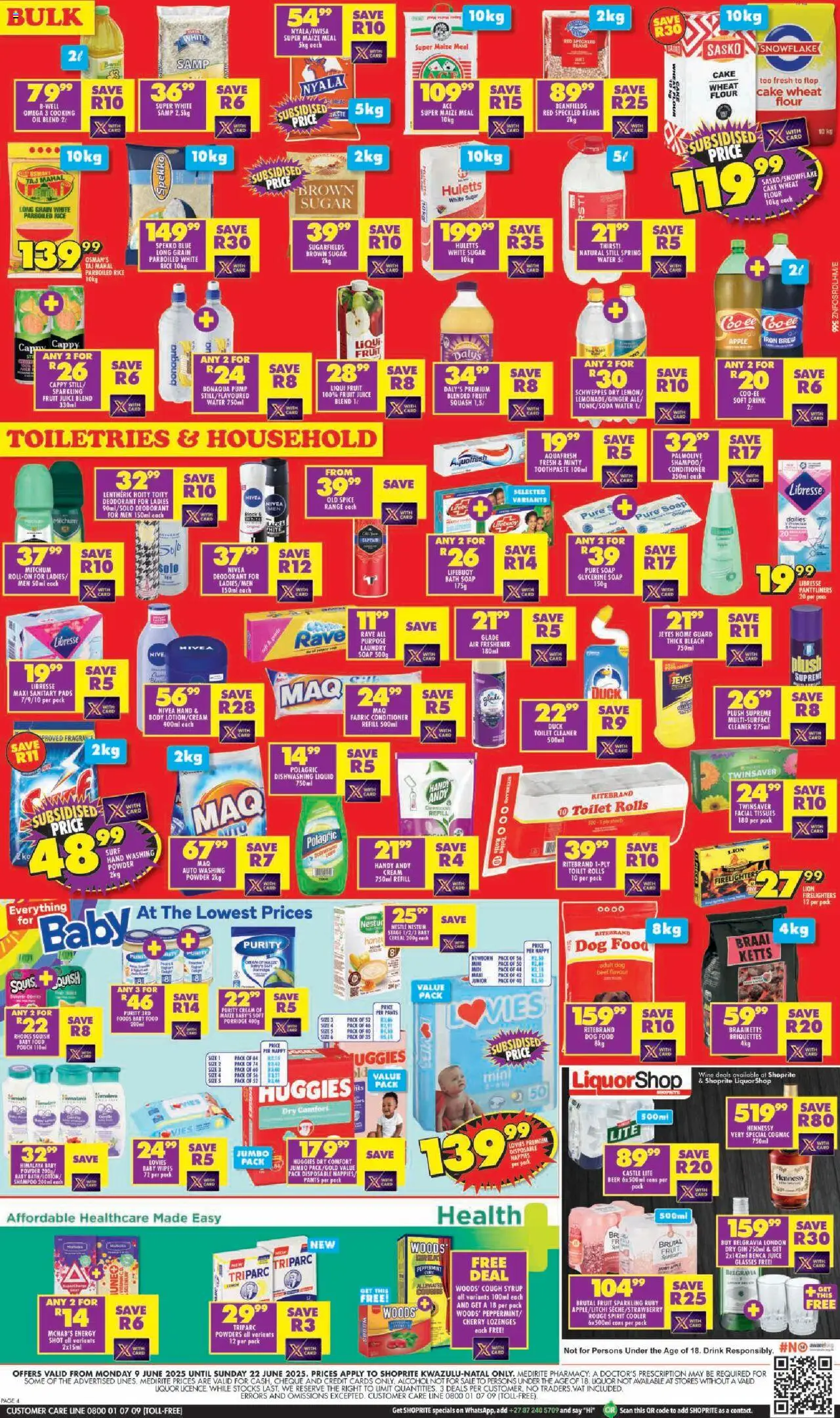 Shoprite Specials 09/06 - 22/06/2025 >> Catalogue - page 4
