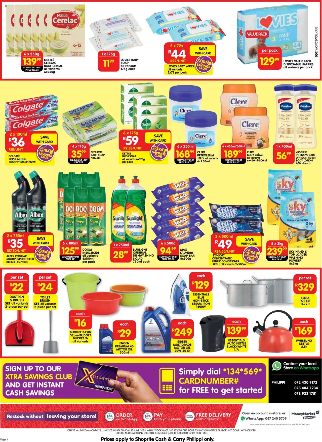 Shoprite Western Cape - Cash & Carry Mid-Month Deals Philippi 09/06 - 22/06/2025 >> Catalogue - page 4