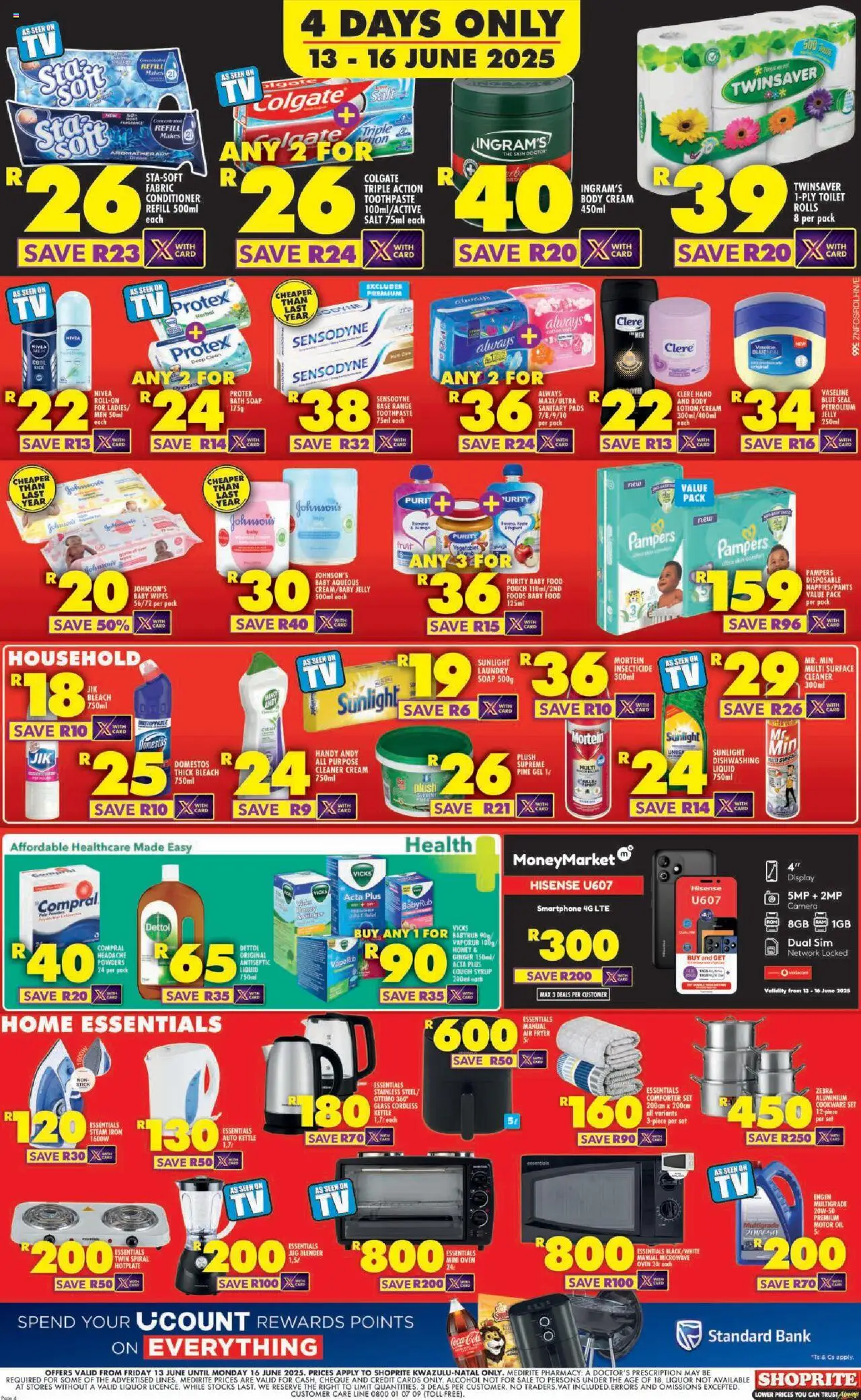 Shoprite KwaZulu-Natal - Big Red Weekend 13/06 - 16/06/2025 >> Catalogue - page 4