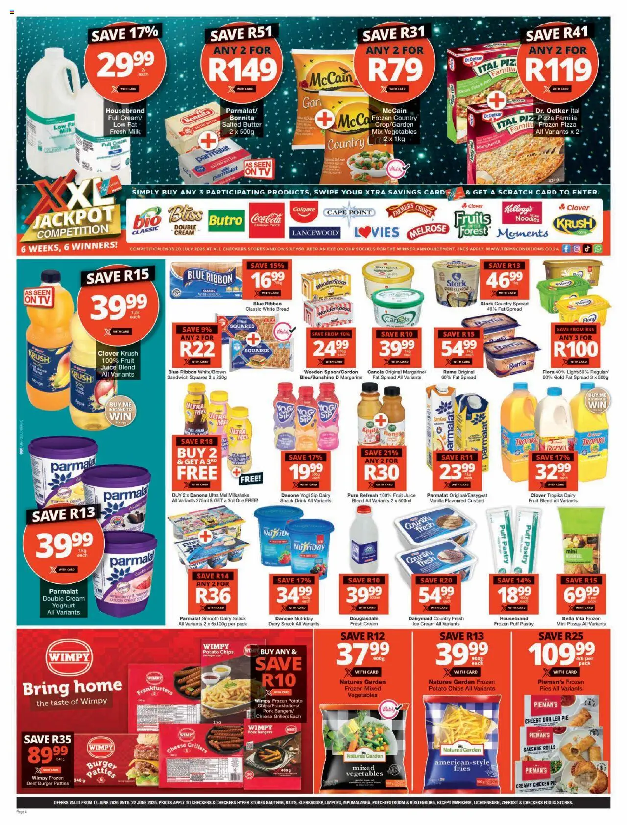 Checkers Gauteng - XXL Savings Week 2 Deals 16/06 - 22/06/2025 >> Catalogue - page 4