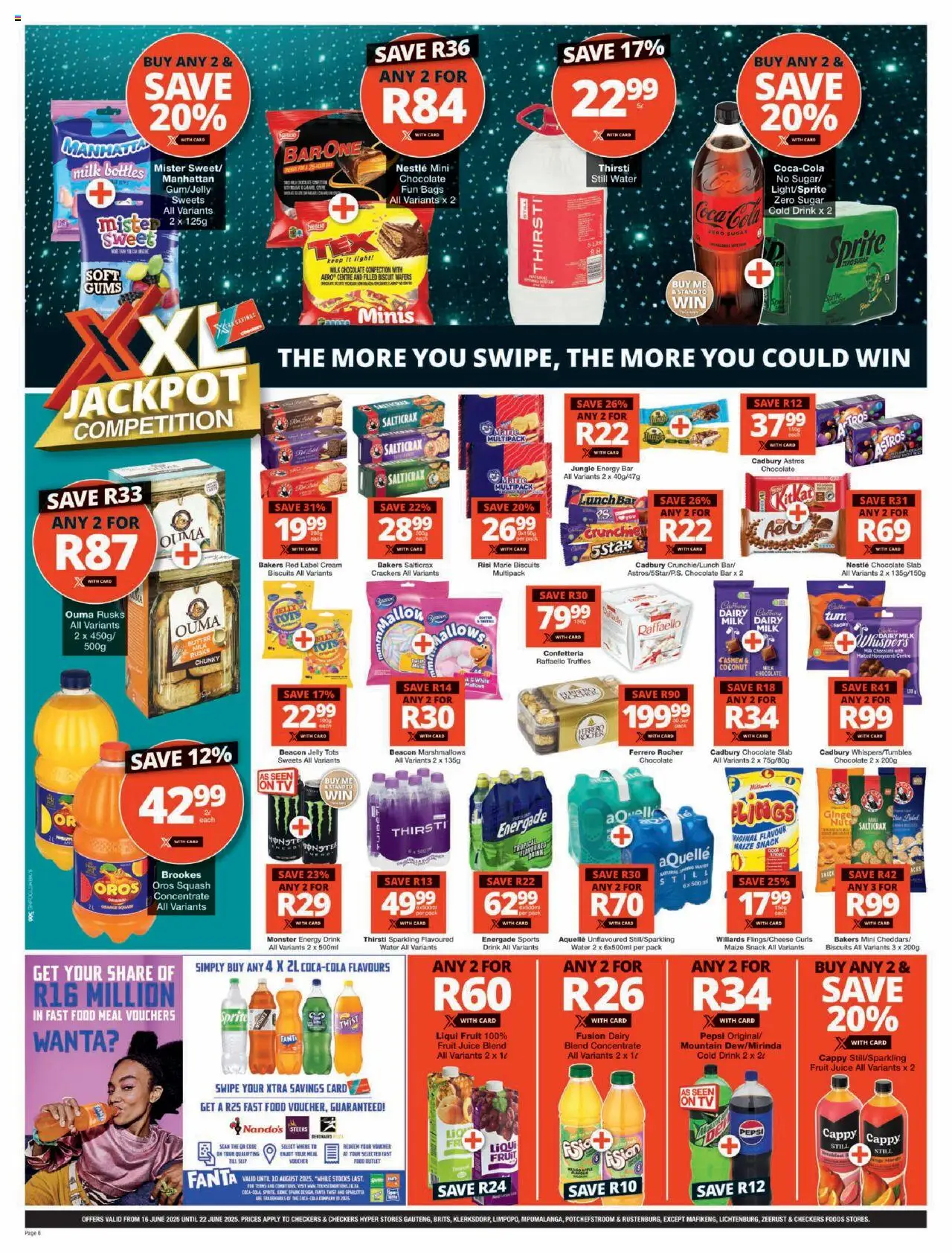 Checkers Gauteng - XXL Savings Week 2 Deals 16/06 - 22/06/2025 >> Catalogue - page 6