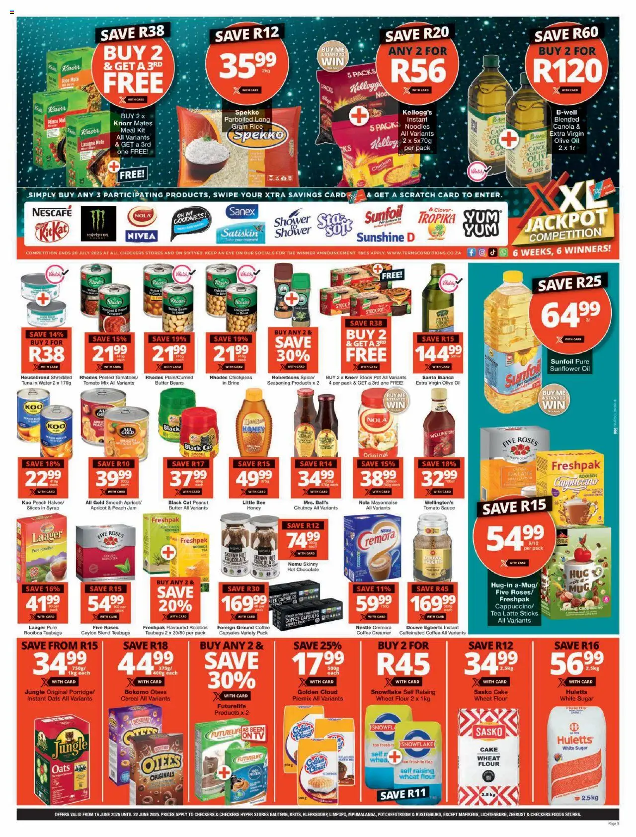 Checkers Gauteng - XXL Savings Week 2 Deals 16/06 - 22/06/2025 >> Catalogue - page 5