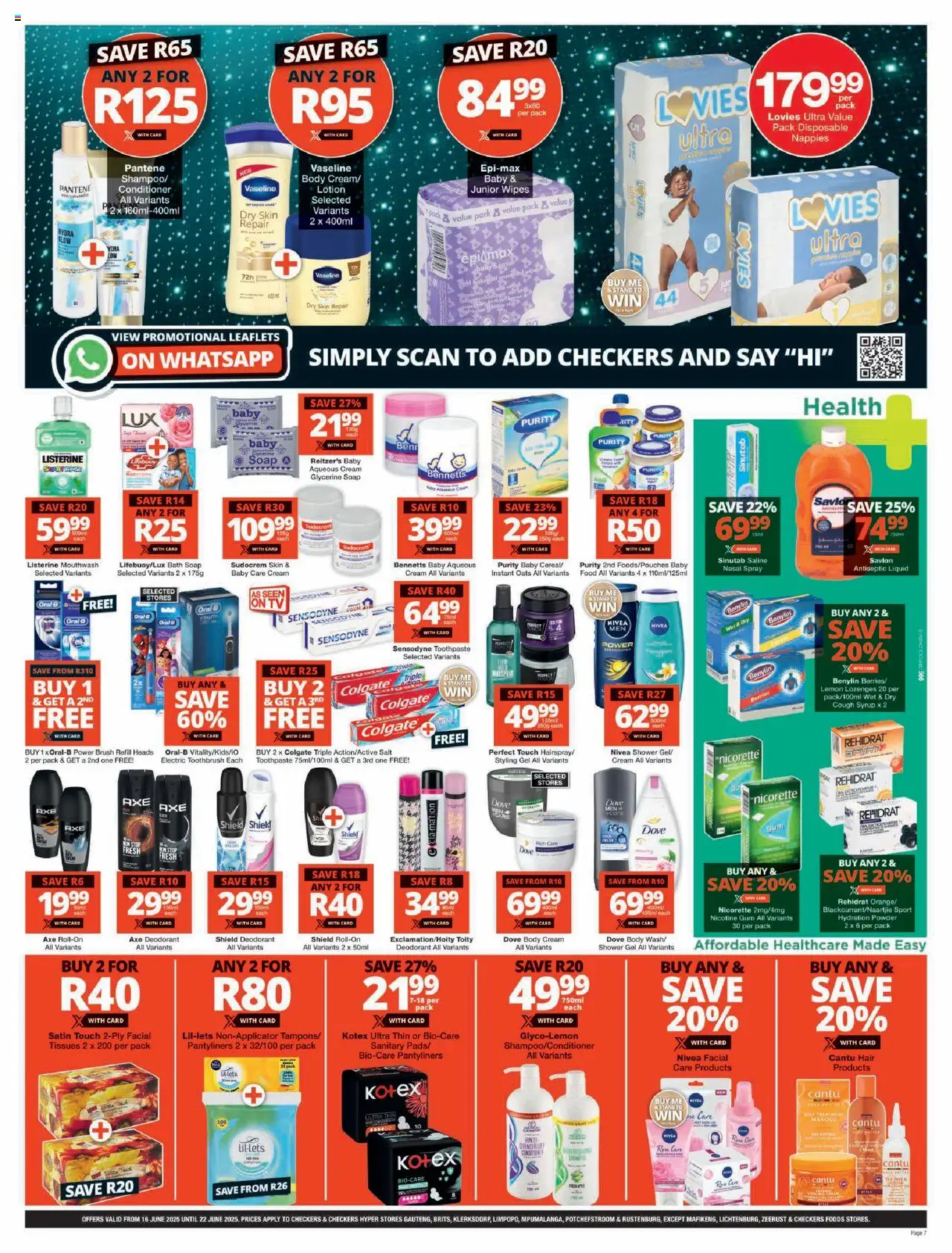 Checkers Gauteng - XXL Savings Week 2 Deals 16/06 - 22/06/2025 >> Catalogue - page 7