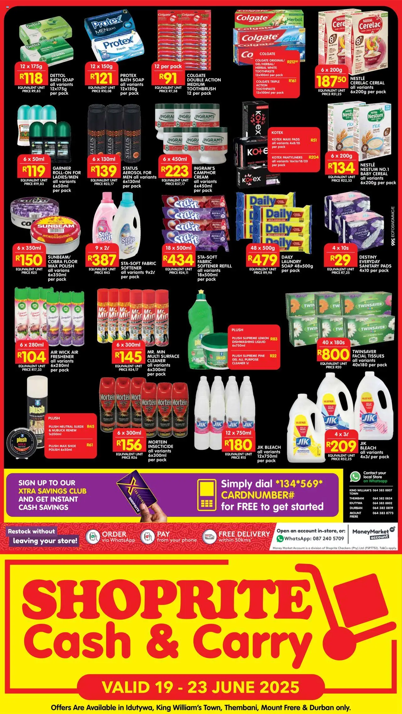 Shoprite Eastern Cape - Cash & Carry Weekend Rush Idutywa, King William's Town & Thembani 19/06 - 23/06/2025 >> Catalogue - page 3