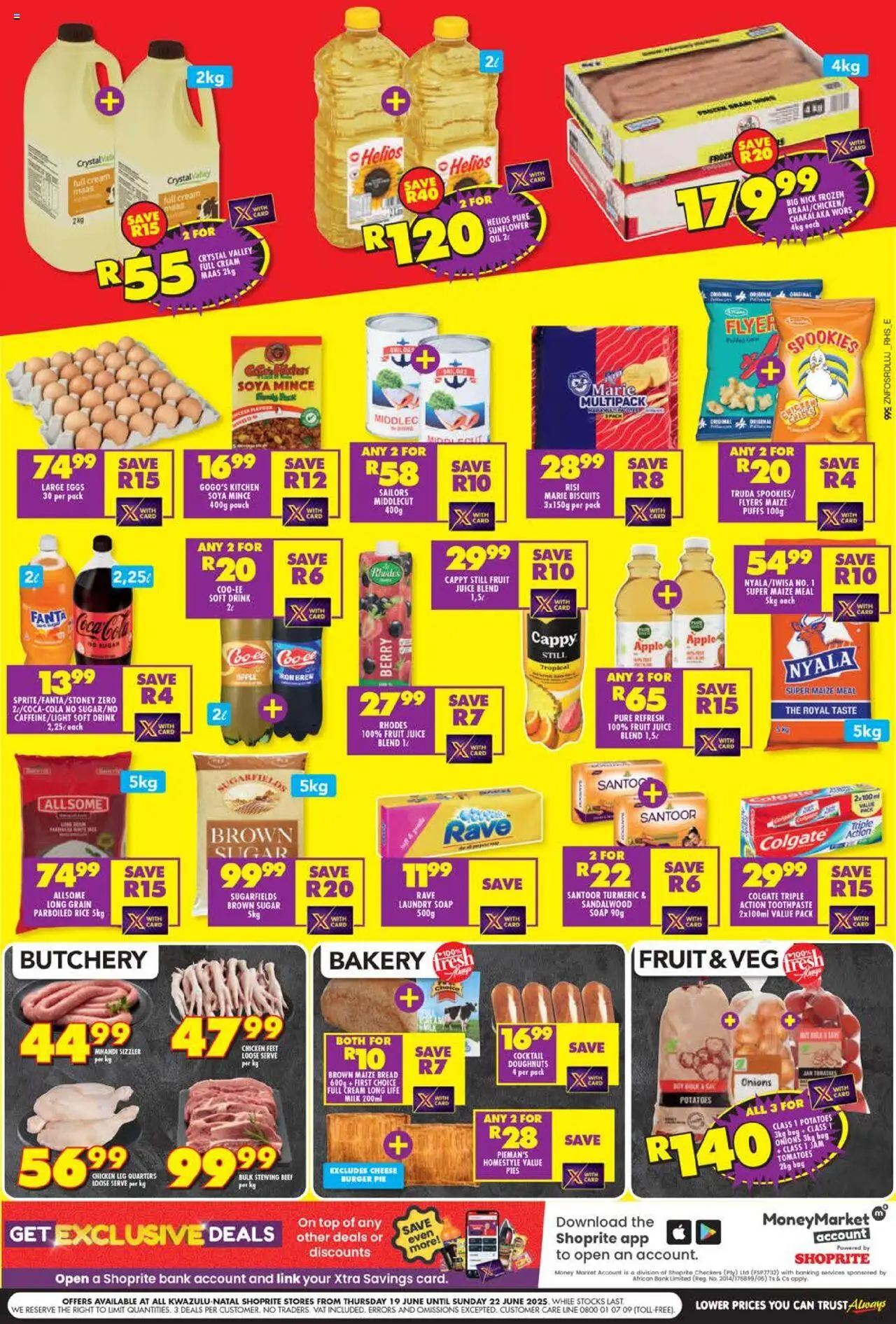 Shoprite KwaZulu-Natal - Low Price Bonanza 19/06 - 22/06/2025 >> Catalogue - page 2