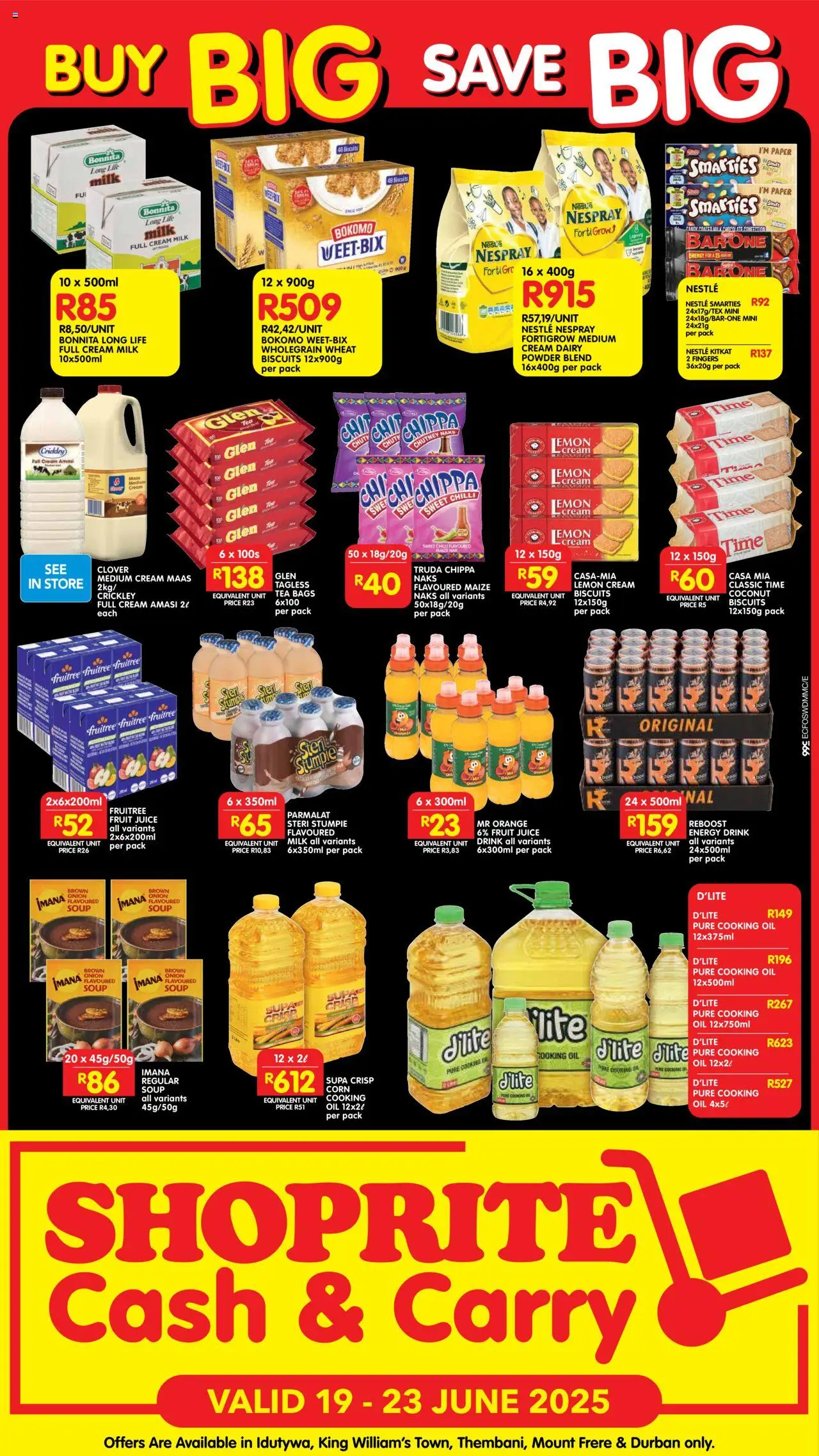 Shoprite KwaZulu-Natal - Cash & Carry Weekend Rush Durban & Mount Frere 19/06 - 23/06/2025 >> Catalogue - page 2