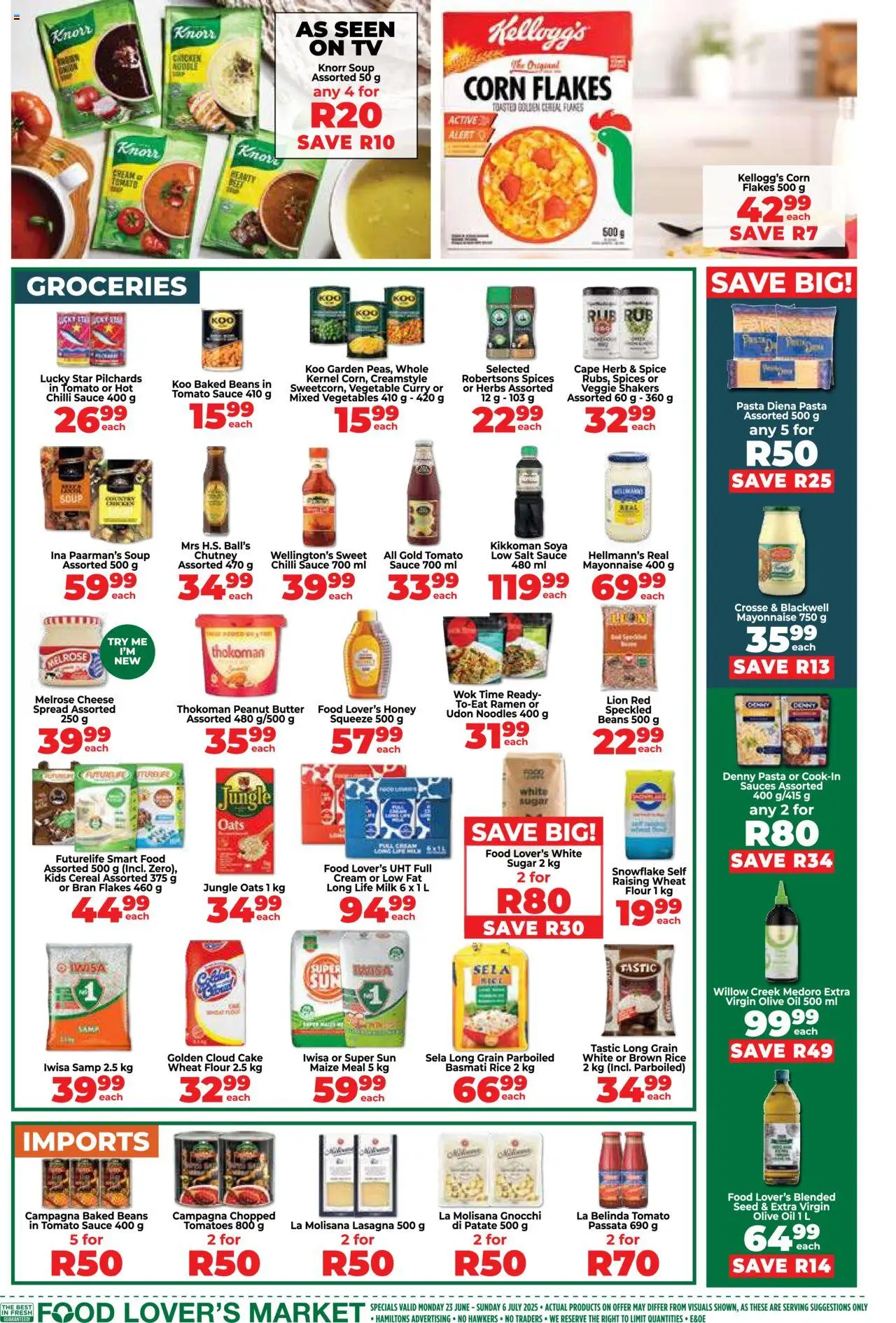 Food Lover's Market KwaZulu-Natal - For The Love of Value from 23/06 - 06/07/2025 > Promotions - page 10