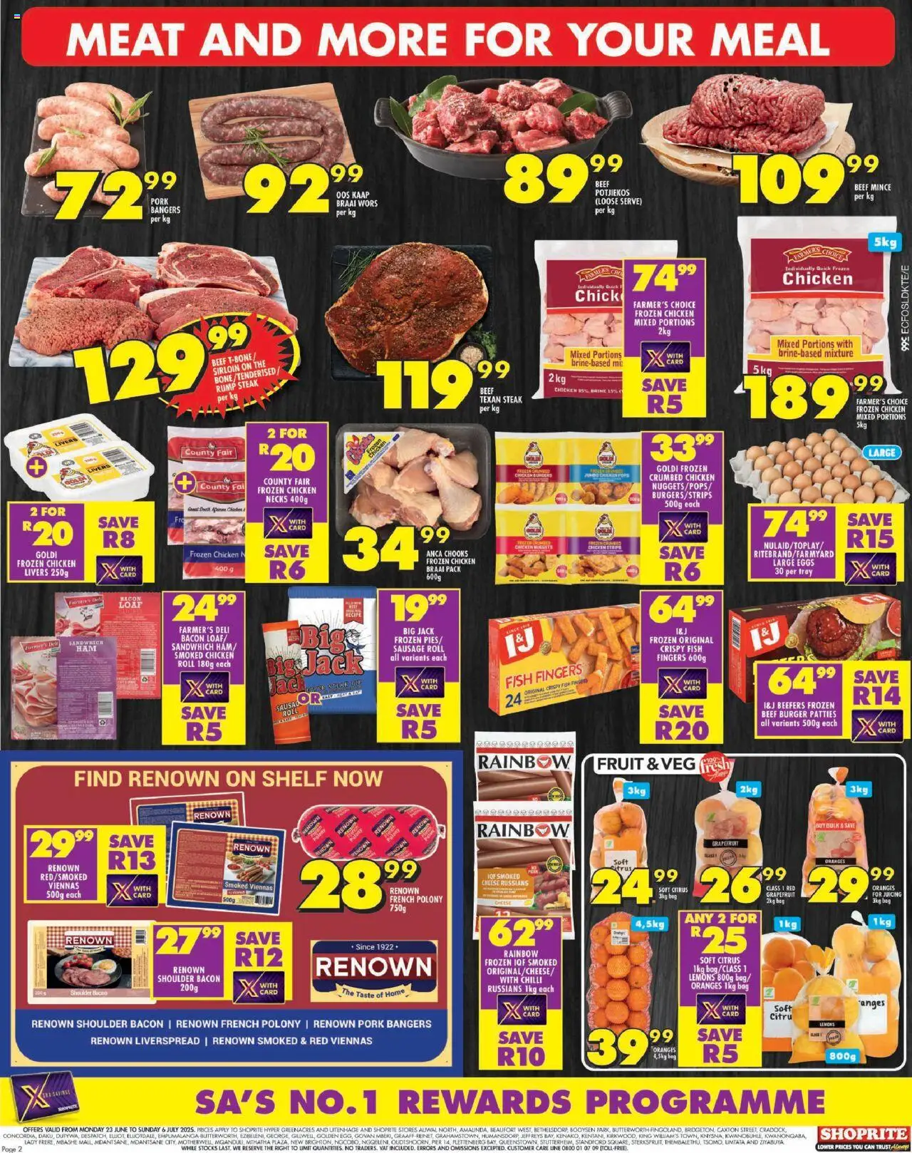Shoprite Eastern Cape - Xtra Savings 23/06 - 06/07/2025 >> Catalogue - page 2