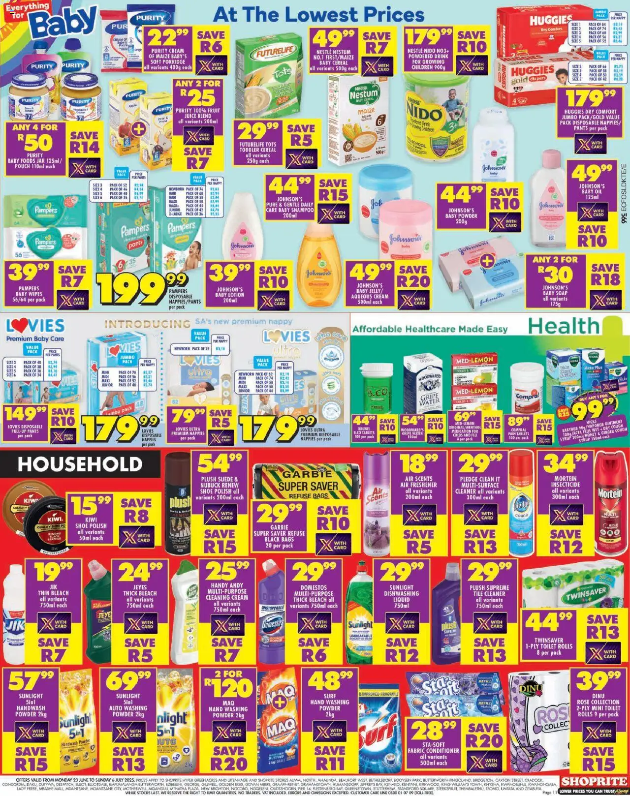 Shoprite Eastern Cape - Xtra Savings 23/06 - 06/07/2025 >> Catalogue - page 11