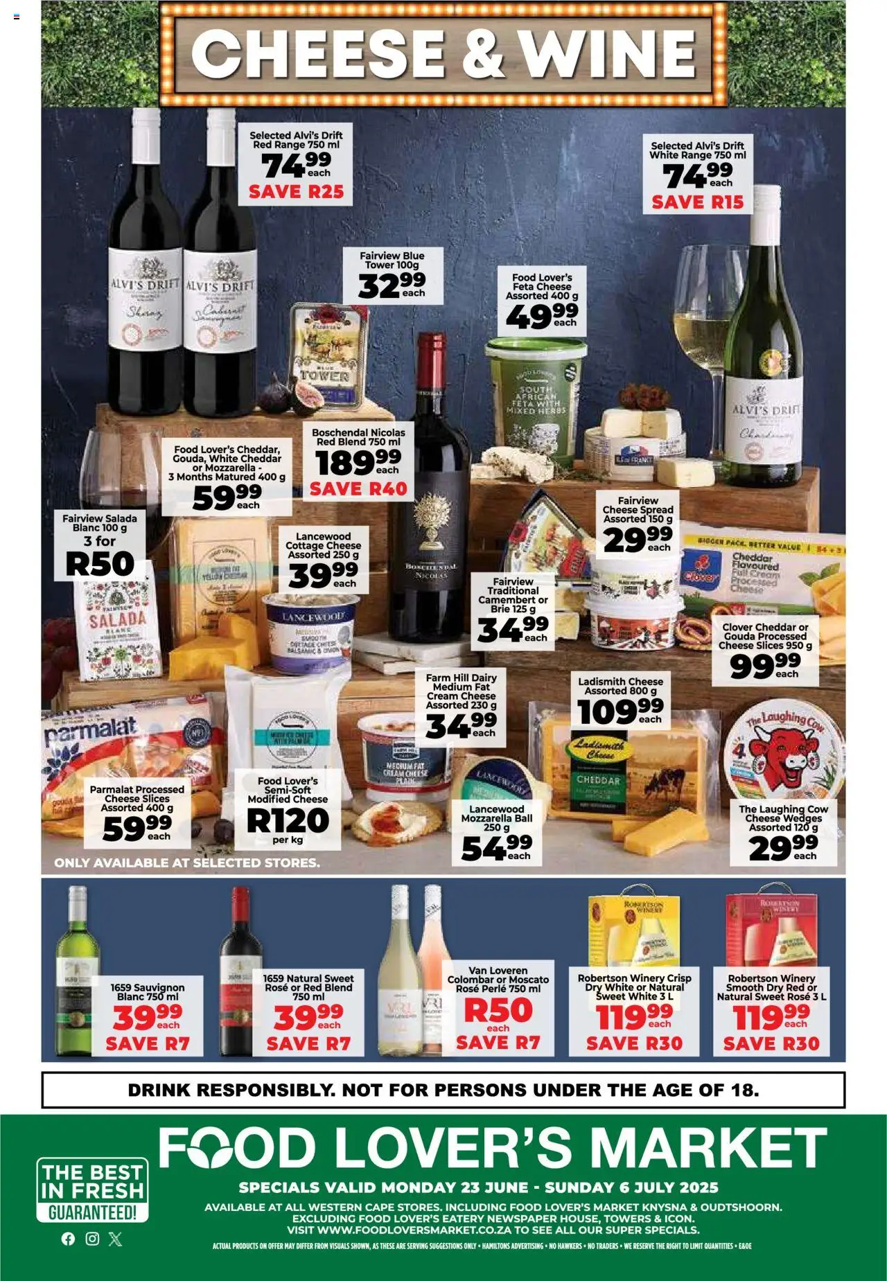 Food Lover's Market Western Cape - For The Love of Value from 23/06 - 06/07/2025 > Promotions - page 16