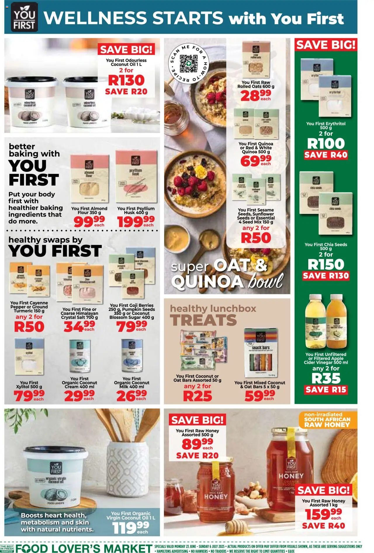 Food Lover's Market Western Cape - For The Love of Value from 23/06 - 06/07/2025 > Promotions - page 14