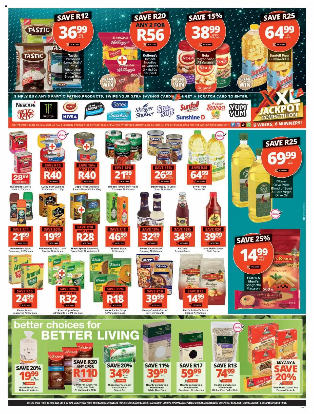 Checkers Gauteng - XXL Savings Week 3 Deals 23/06 - 29/06/2025 >> Catalogue - page 7