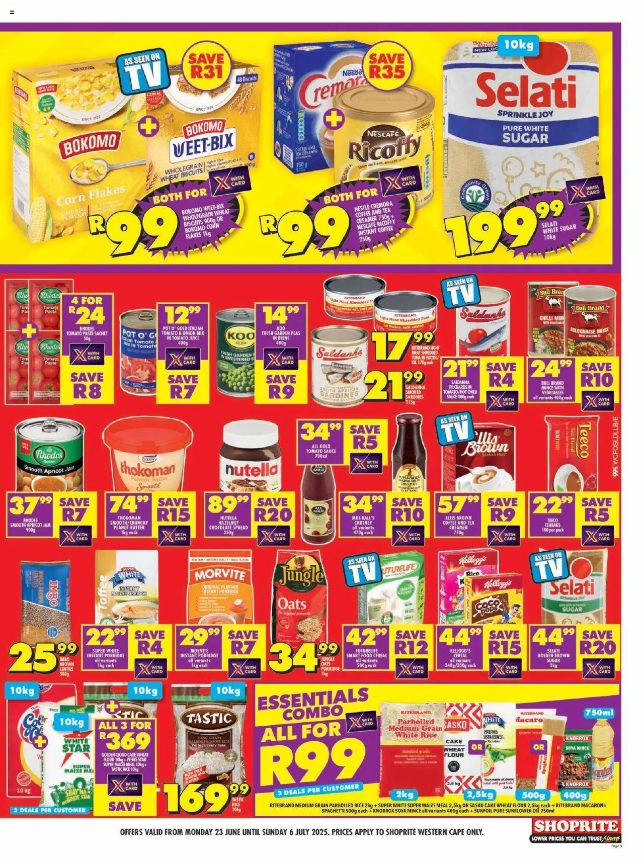 Shoprite Western Cape - Xtra Savings Exclusive 23/06 - 06/07/2025 >> Catalogue - page 5