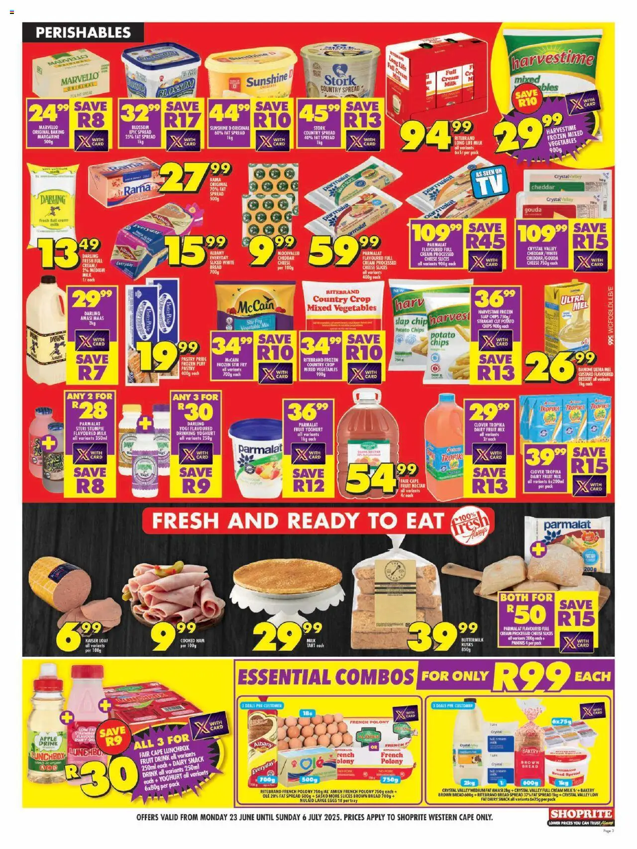 Shoprite Western Cape - Xtra Savings Exclusive 23/06 - 06/07/2025 >> Catalogue - page 3