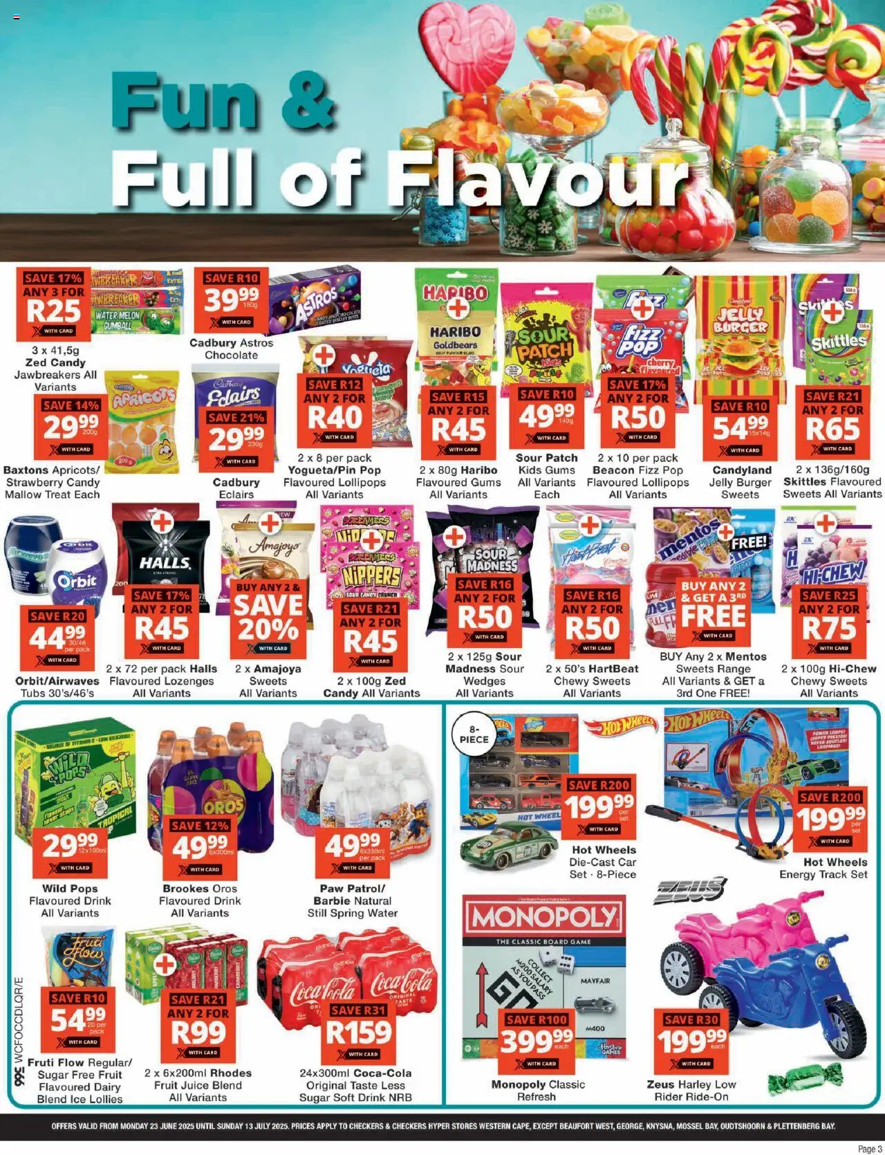 Checkers Western Cape - Sweets Promotion 23/06 - 13/07/2025 >> Catalogue - page 3
