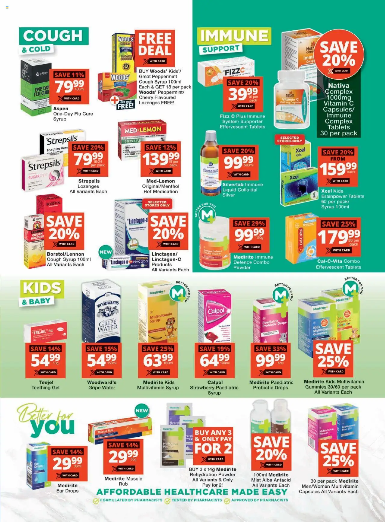 Checkers Medirite June Month-End Promotion 24/06 - 13/07/2025 >> Catalogue - page 3