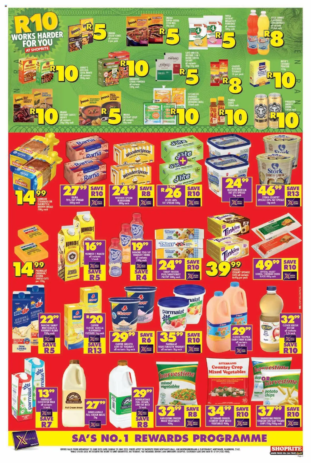 Shoprite Gauteng - Xtra Savings Grand Opening Northgate Mall 25/06 - 29/06/2025 >> Catalogue - page 3