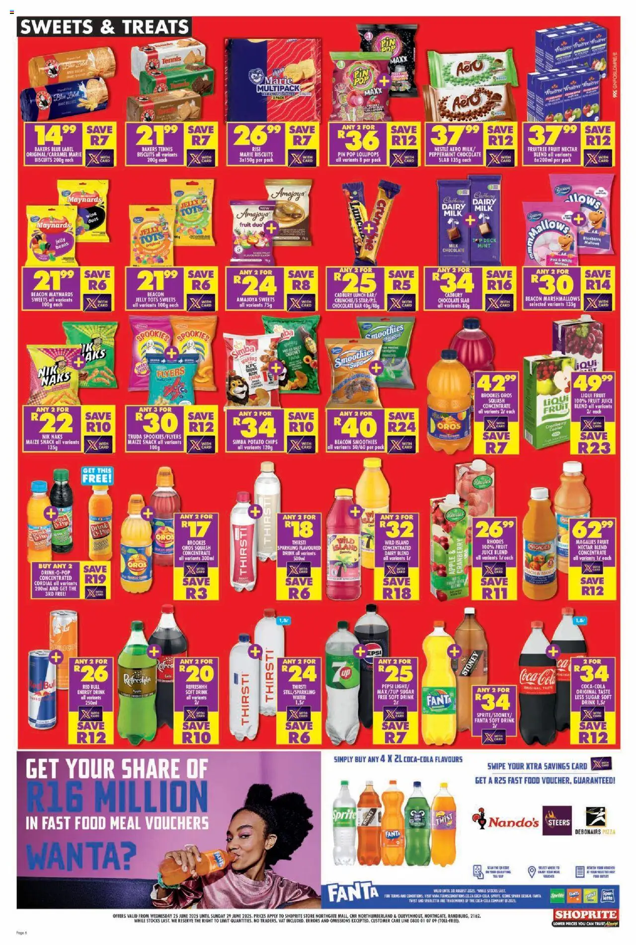 Shoprite Gauteng - Xtra Savings Grand Opening Northgate Mall 25/06 - 29/06/2025 >> Catalogue - page 6