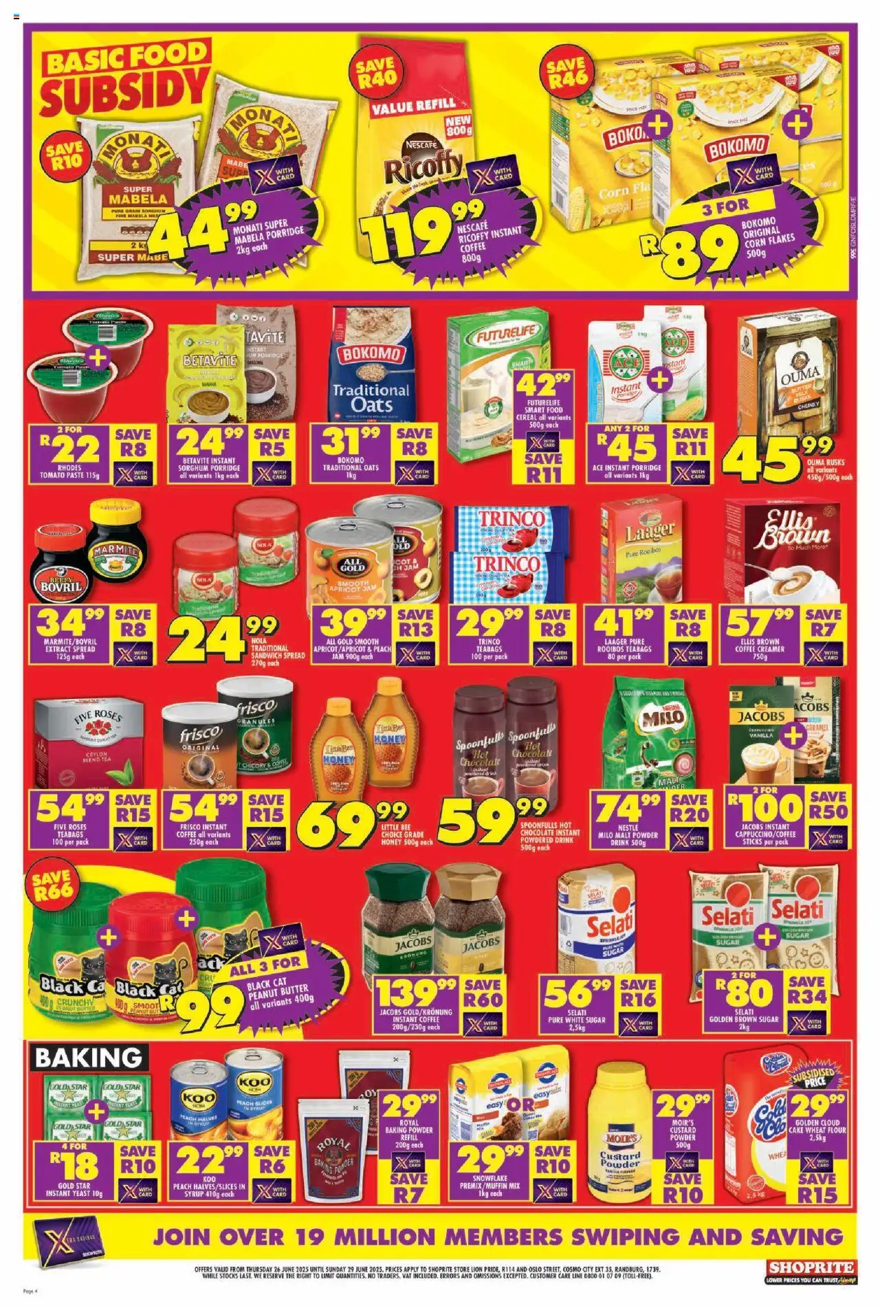 Shoprite Gauteng - Xtra Savings Grand Opening Lion Pride 26/06 - 29/06/2025 >> Catalogue - page 3