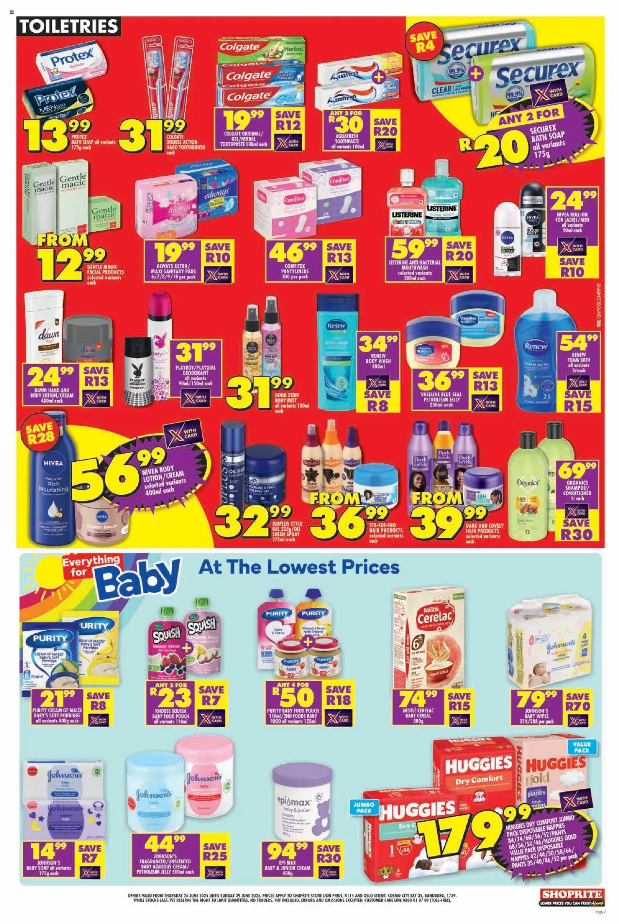 Shoprite Gauteng - Xtra Savings Grand Opening Lion Pride 26/06 - 29/06/2025 >> Catalogue - page 7
