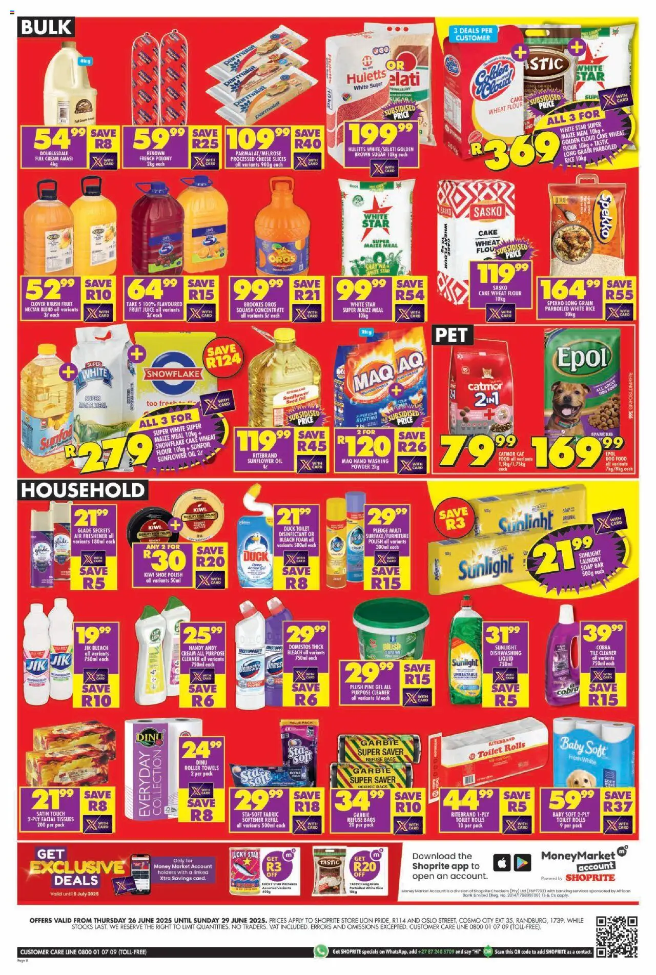Shoprite Gauteng - Xtra Savings Grand Opening Lion Pride 26/06 - 29/06/2025 >> Catalogue - page 8