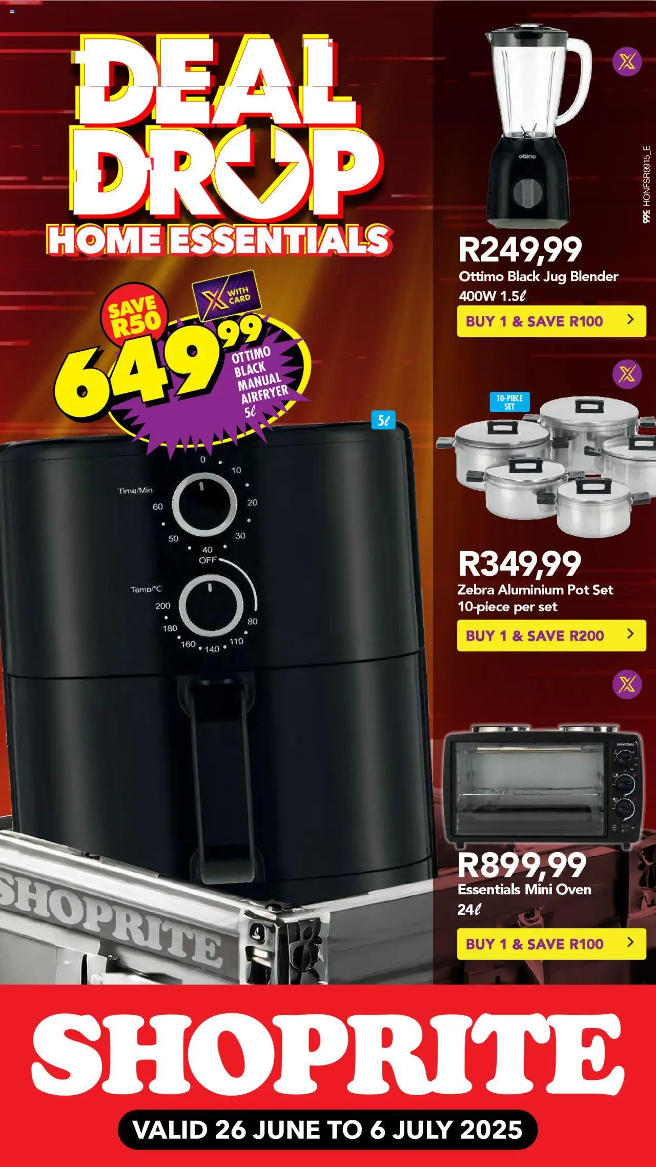 Shoprite Deal Drop Home Essentials 26/06 - 06/07/2025 >> Catalogue - page 3