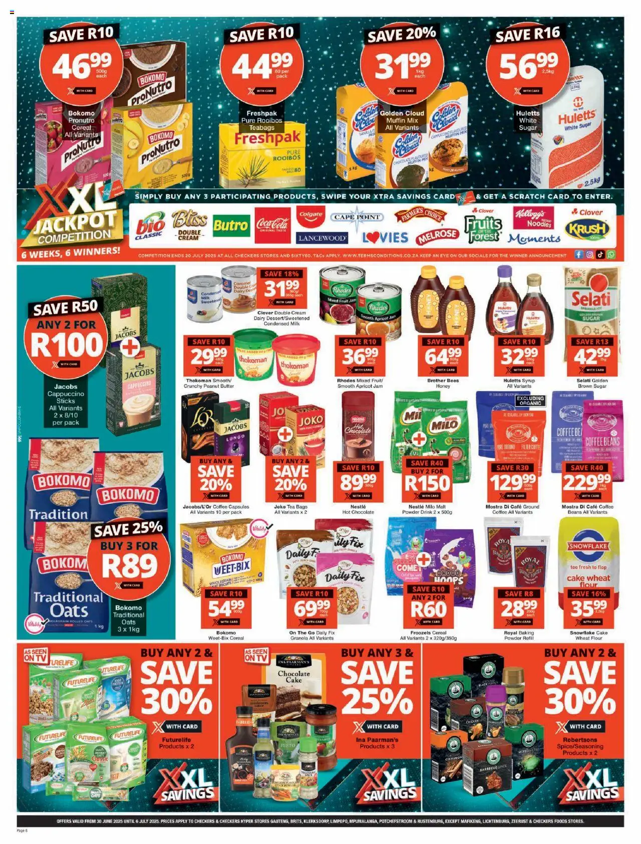 Checkers Gauteng - XXL Savings Week 4 Deals 30/06 - 06/07/2025 >> Catalogue - page 6