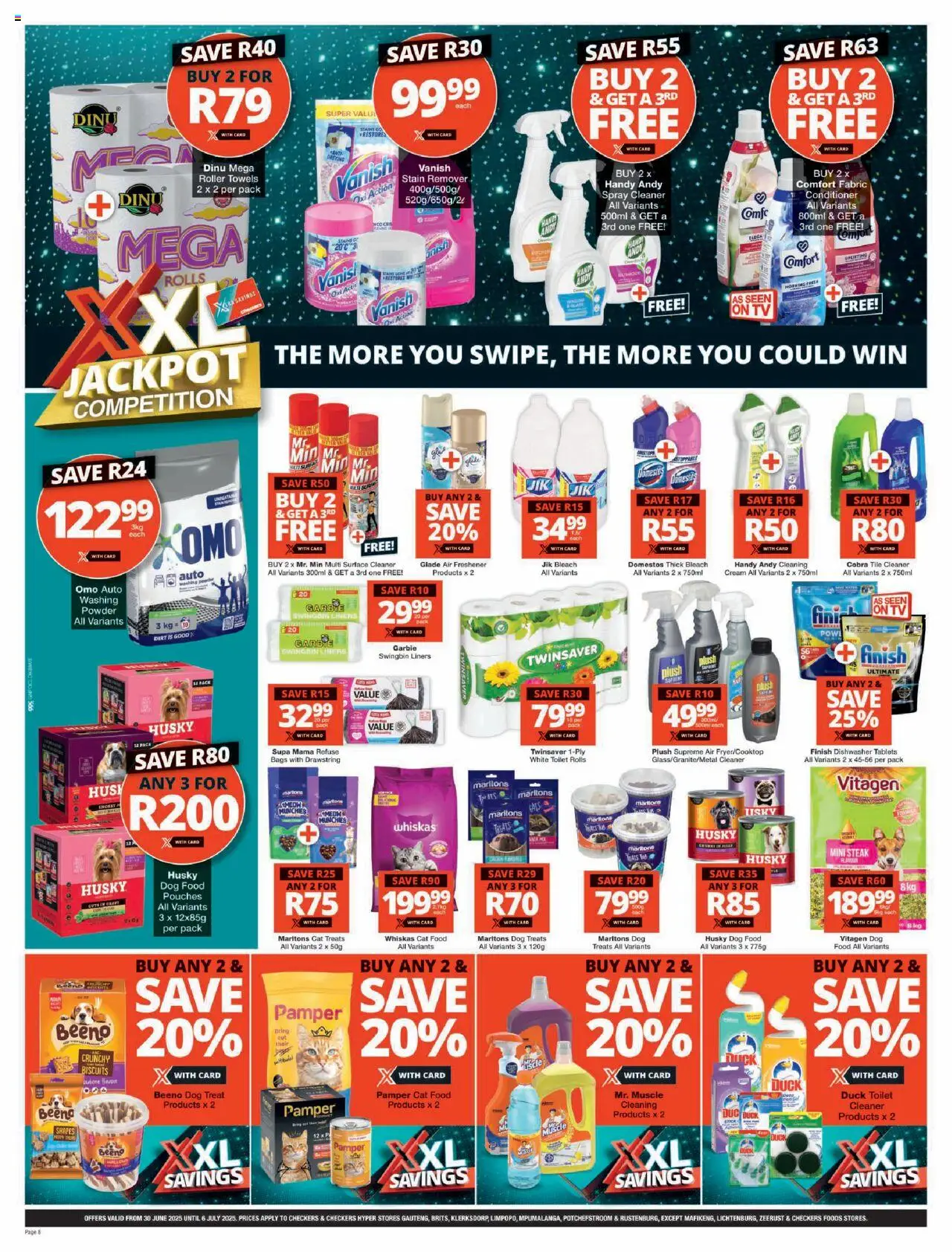 Checkers Gauteng - XXL Savings Week 4 Deals 30/06 - 06/07/2025 >> Catalogue - page 8
