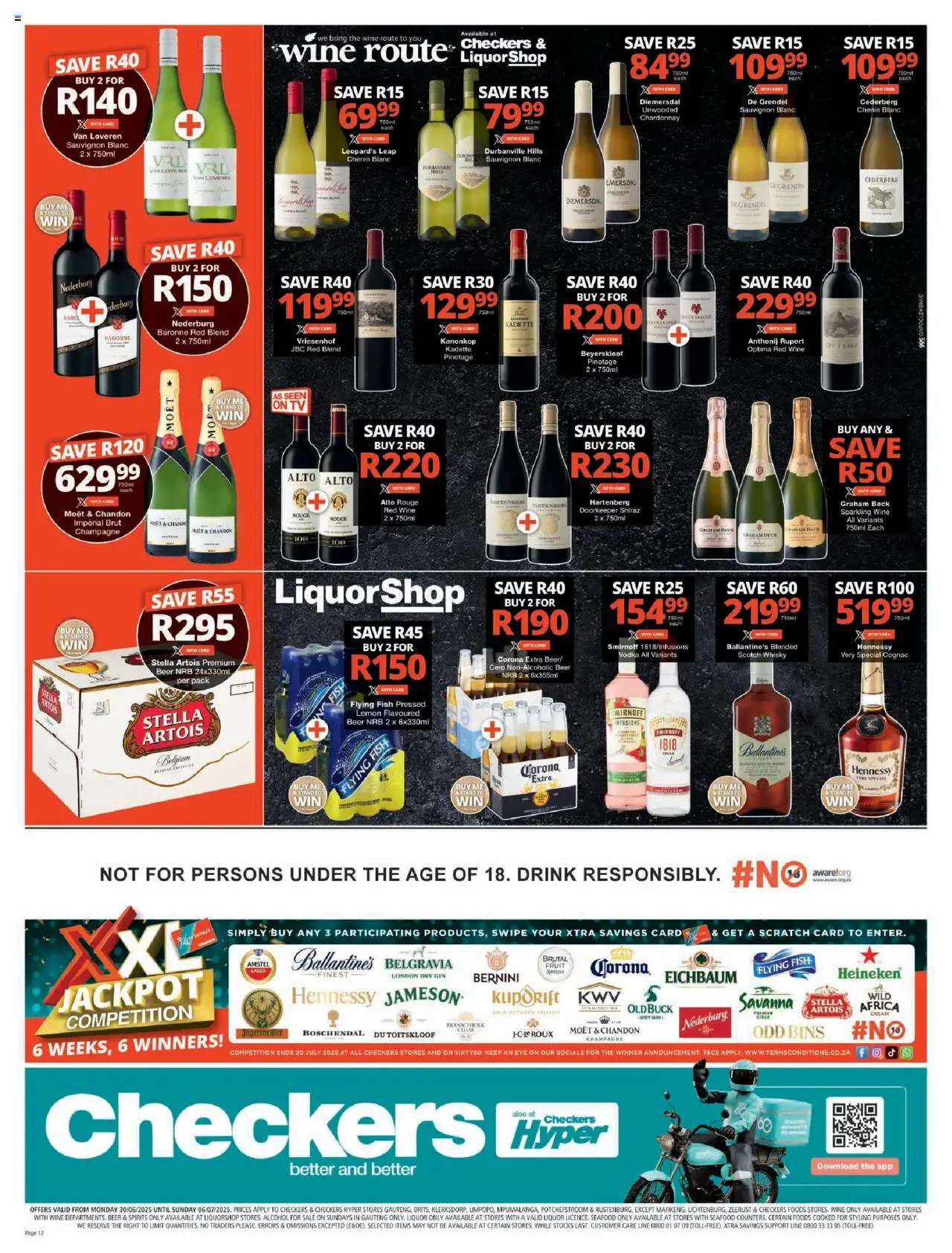 Checkers Gauteng - XXL Savings Week 4 Deals 30/06 - 06/07/2025 >> Catalogue - page 12
