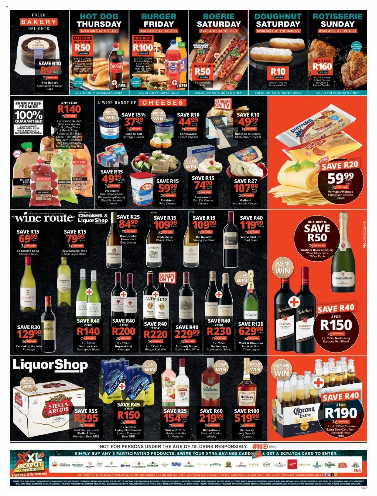 Checkers KwaZulu-Natal - XXL Savings Week 4 Deals 30/06 - 06/07/2025 >> Catalogue - page 3