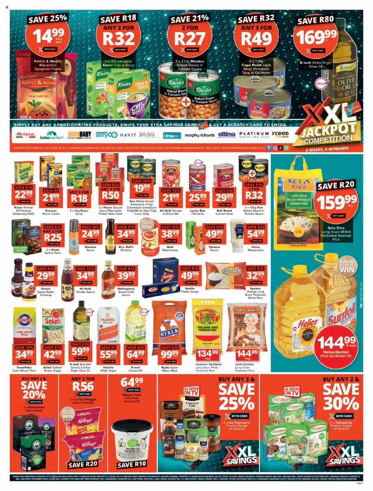 Checkers KwaZulu-Natal - XXL Savings Week 4 Deals 30/06 - 06/07/2025 >> Catalogue - page 5