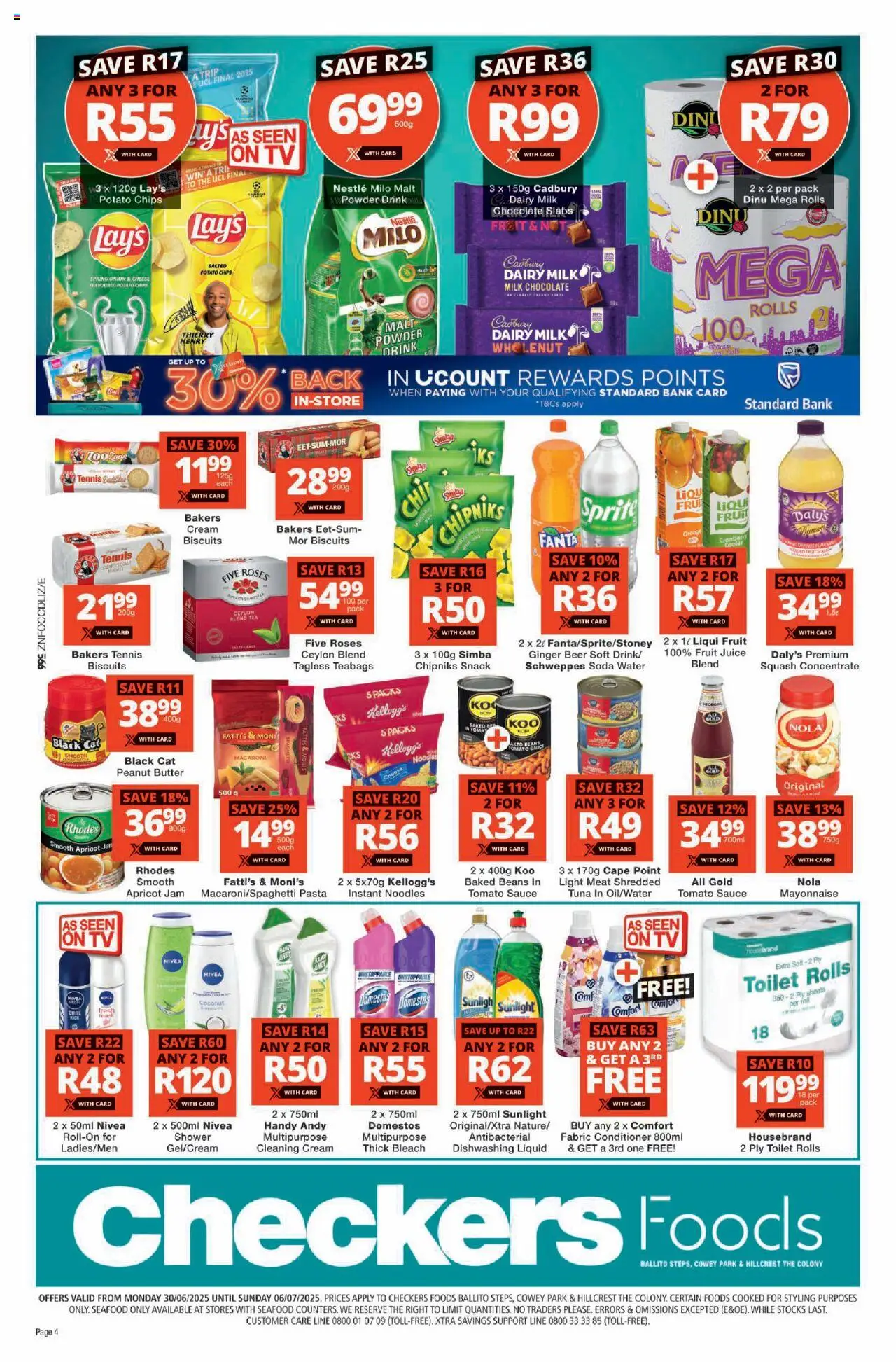 Checkers KwaZulu-Natal - Foods June Month-End Promotion 30/06 - 06/07/2025 >> Catalogue - page 4