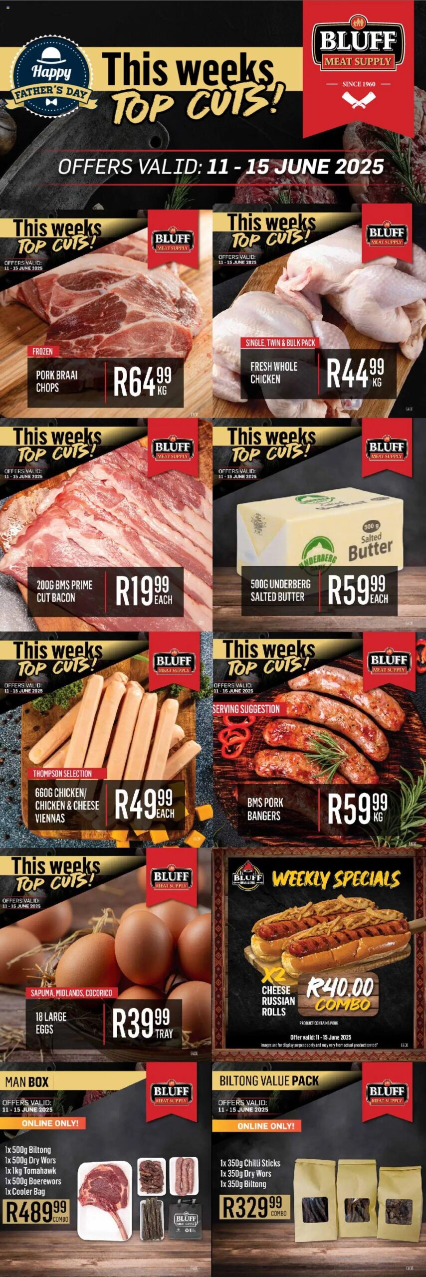 Bluff Meat Supply This week's top cuts! from 11/06 - 15/06/2025