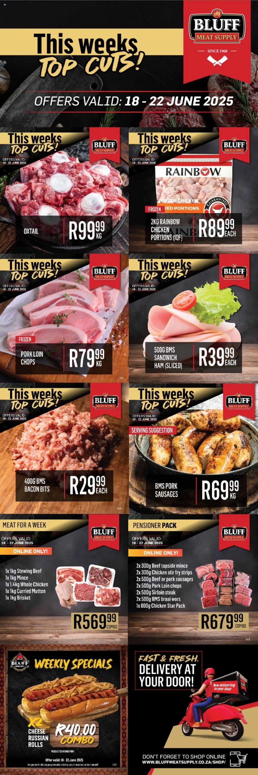 Bluff Meat Supply This weeks top cuts! from 18/06 - 22/06/2025