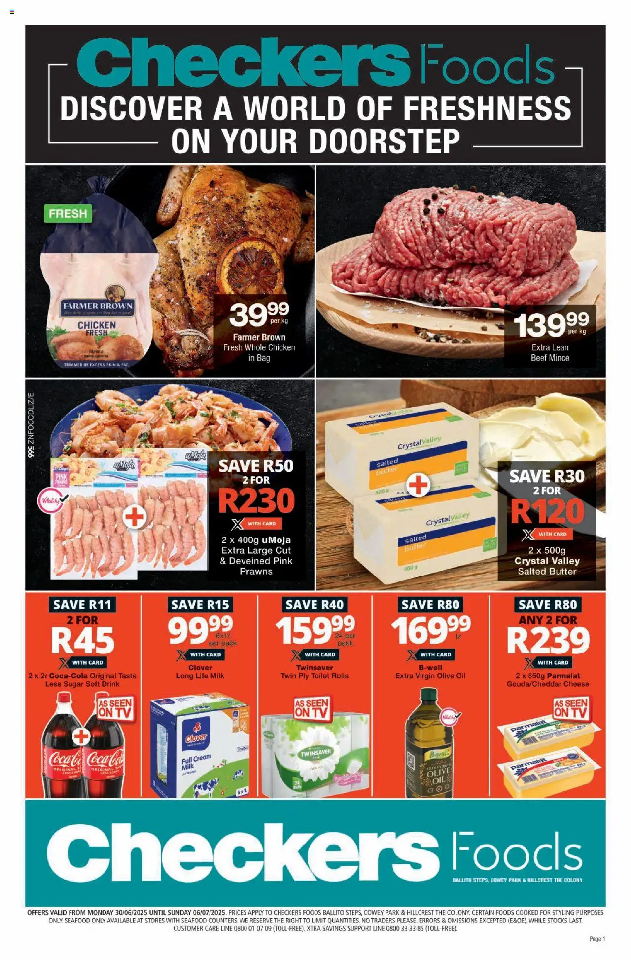 Checkers KwaZulu-Natal - Foods June Month-End Promotion 30/06 - 06/07/2025 >> Catalogue