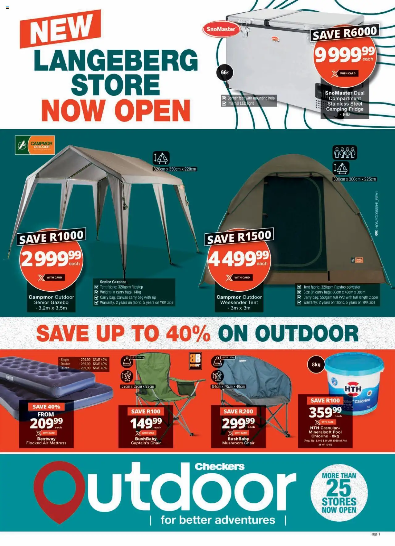 Checkers Western Cape - Outdoor Langeberg Store Opening 05/06 - 15/06/2025 >> Catalogue