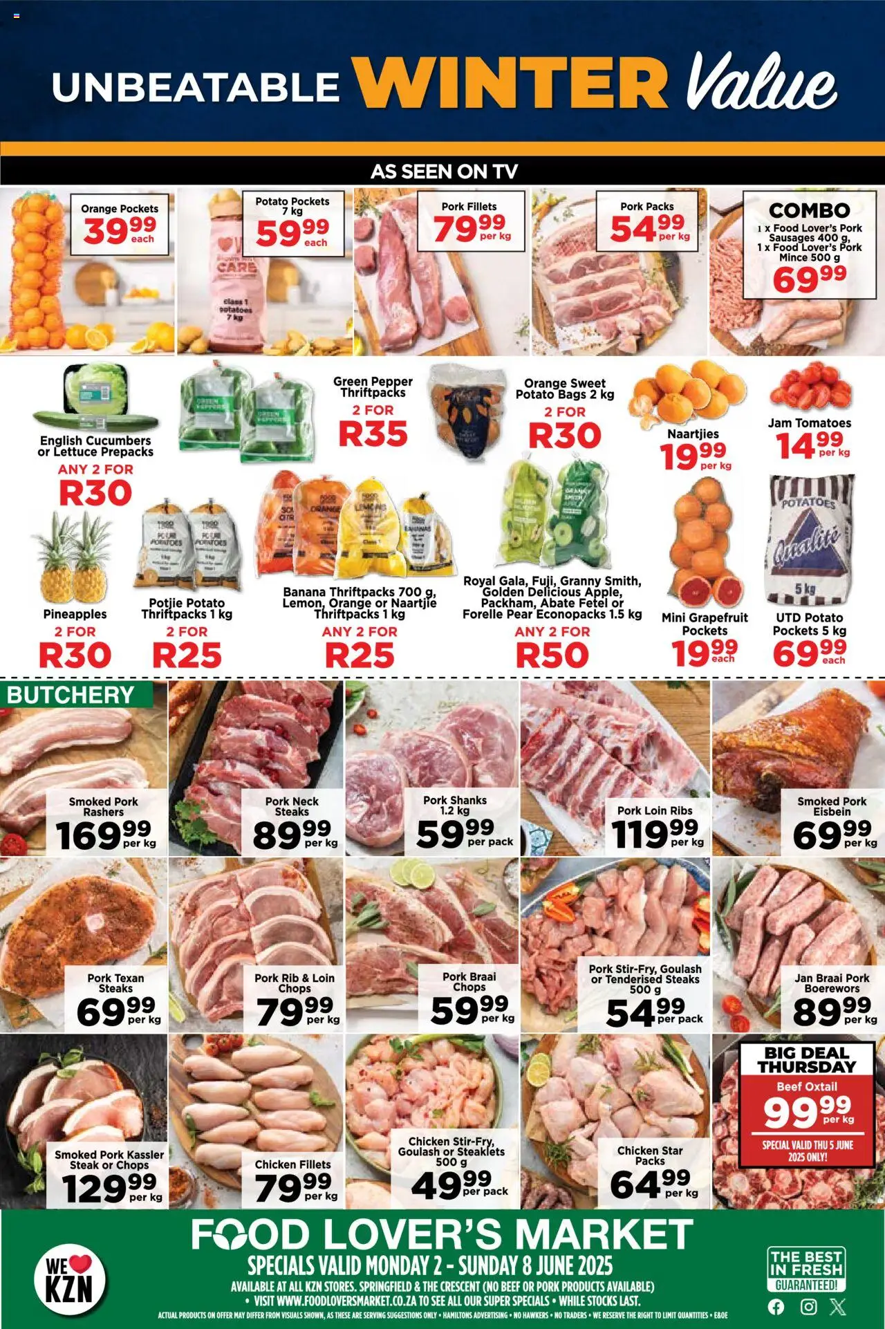 Food Lover's Market KwaZulu-Natal - Weekly Specials from 02/06 - 08/06/2025 > Promotions