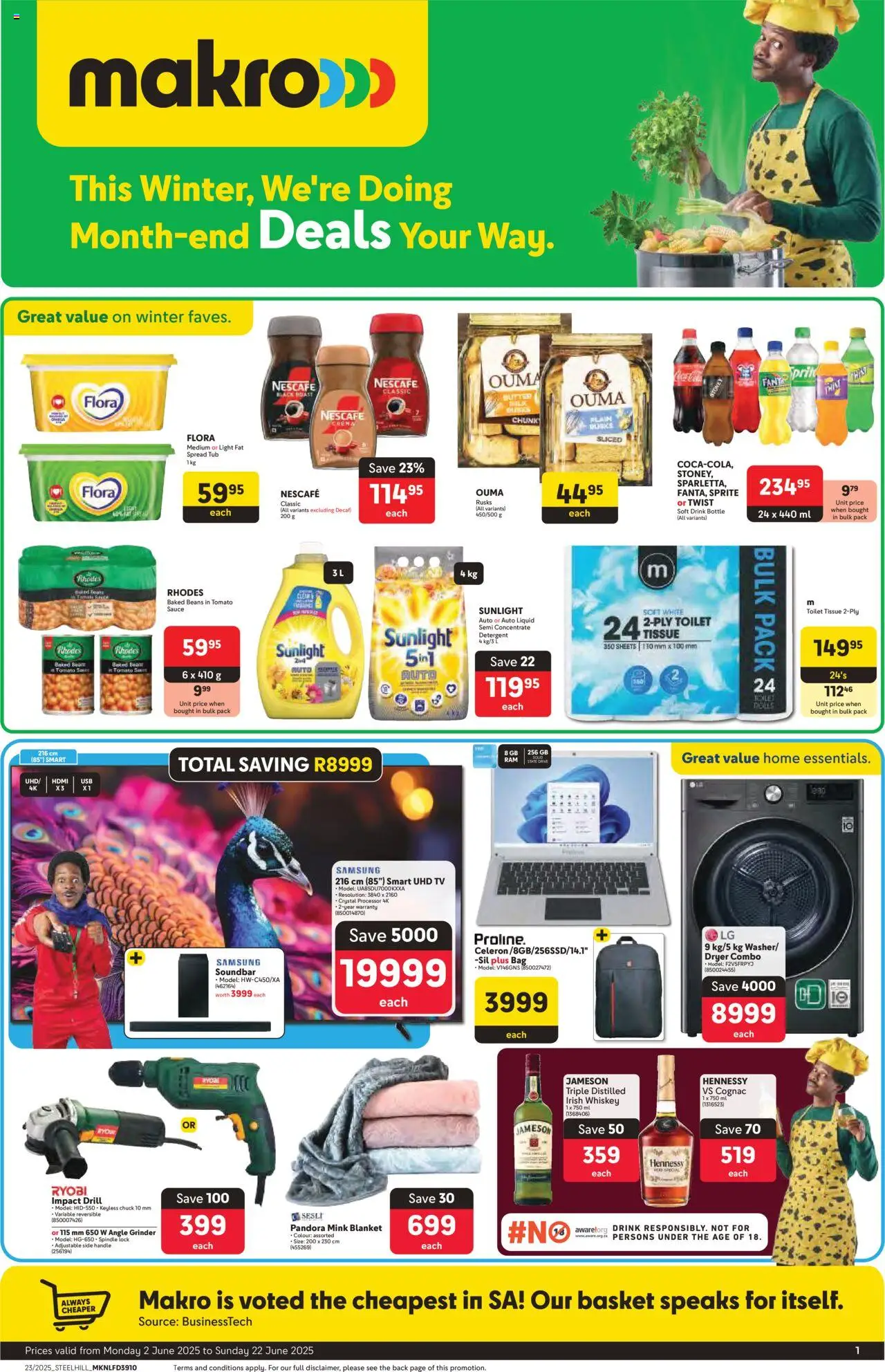 Makro Specials from 02/06 - 22/06/2025 > Promotions