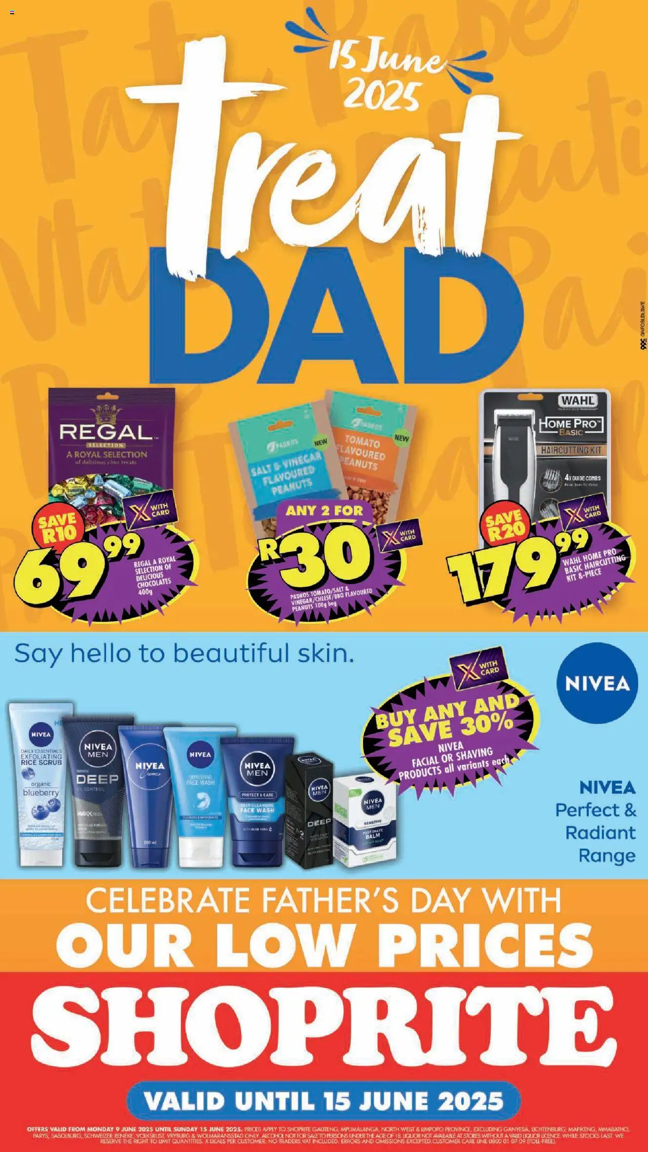 Shoprite Gauteng - Fathers Day Deals 09/06 - 15/06/2025