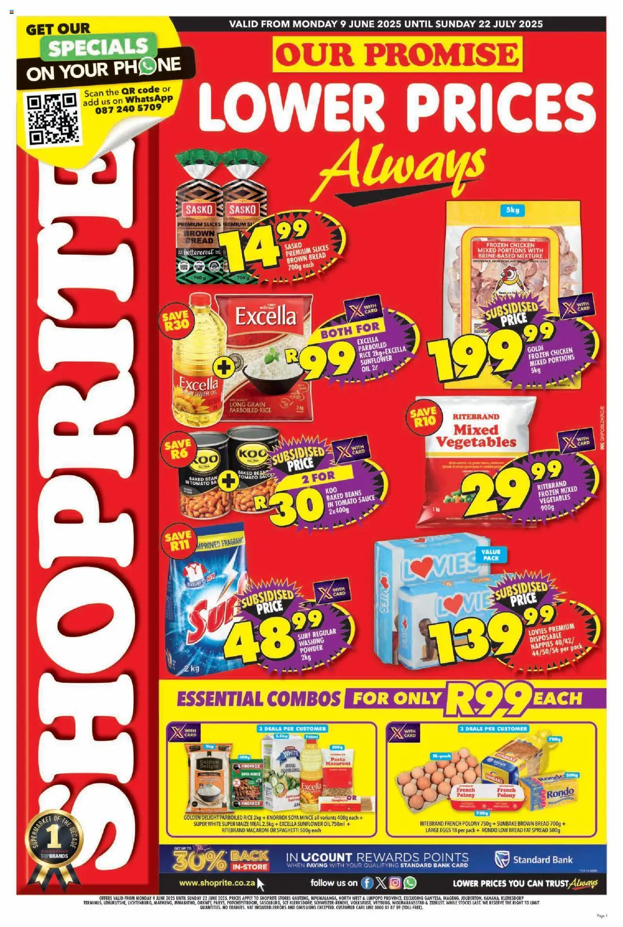 Shoprite Gauteng - Promise 09/06 - 22/06/2025