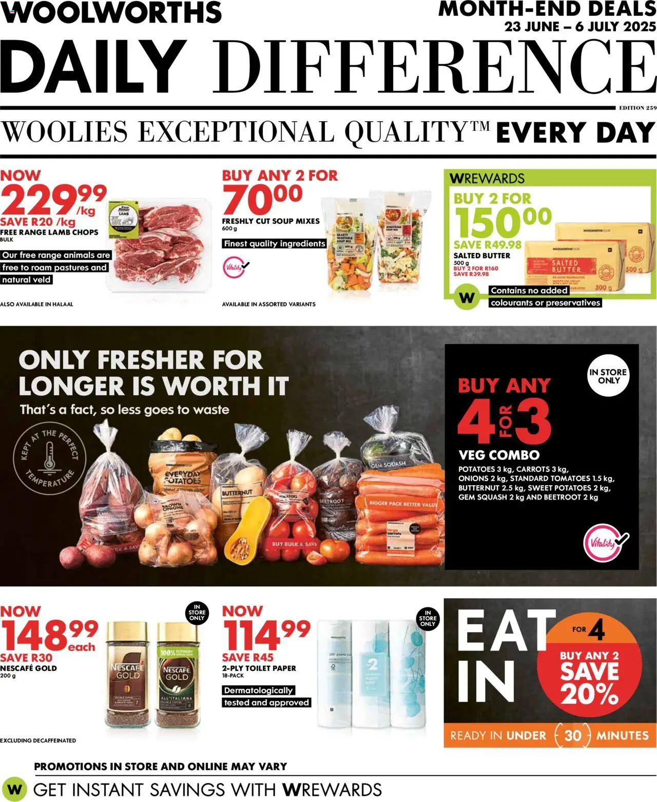 Woolworths Daily Difference - Western Cape from 23/06 - 06/07/2025