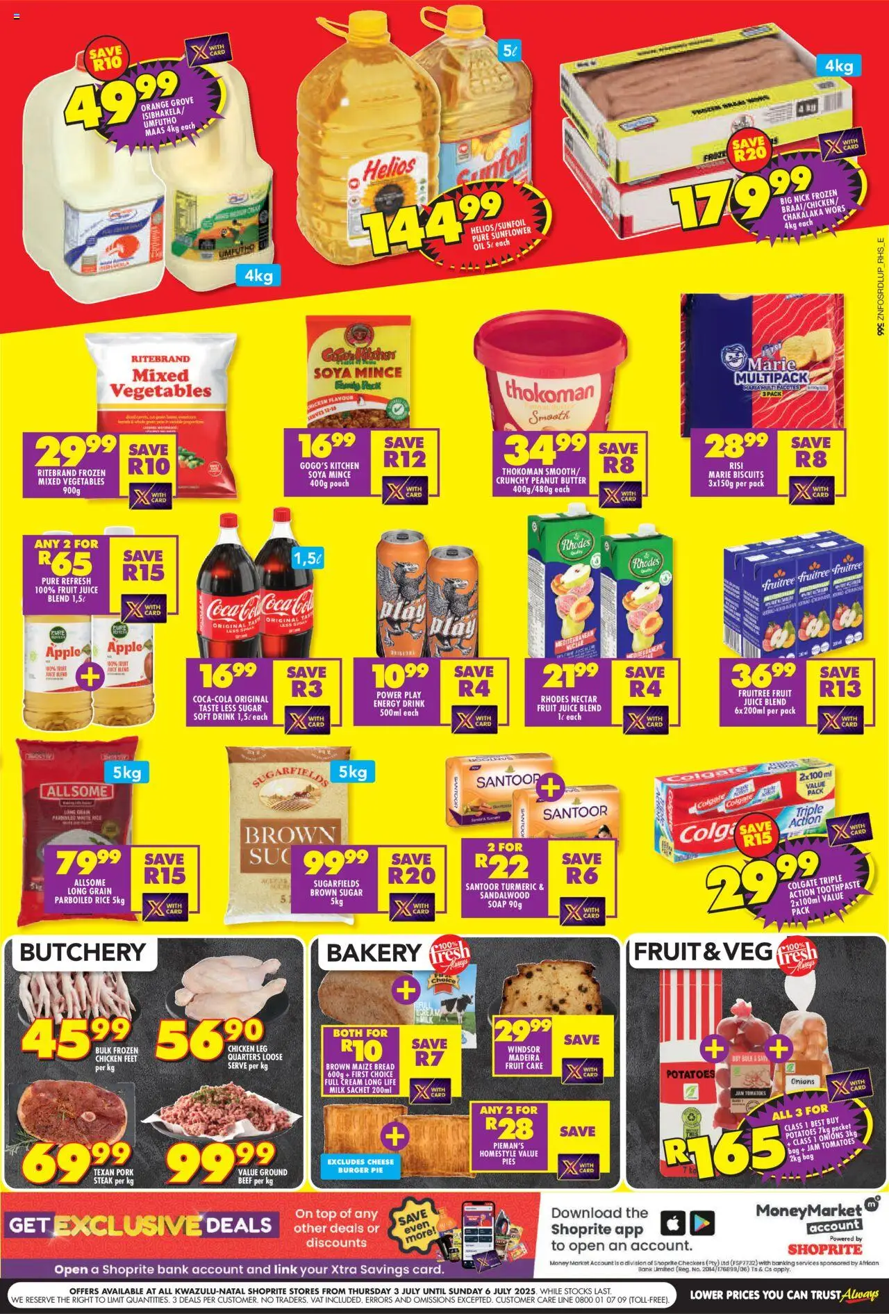 Shoprite KwaZulu-Natal - Low Price Bonanza 03/07 - 06/07/2025 >> Catalogue - page 2