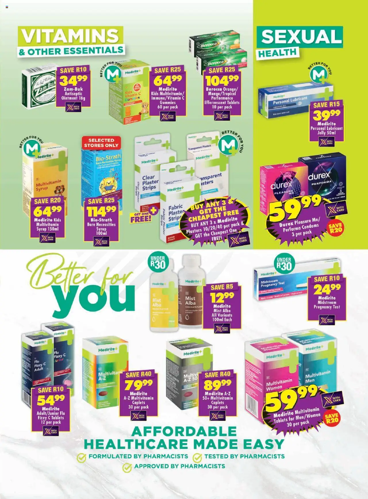 Shoprite Medirite Savings Leaflet 24/06 - 13/07/2025 >> Catalogue - page 3
