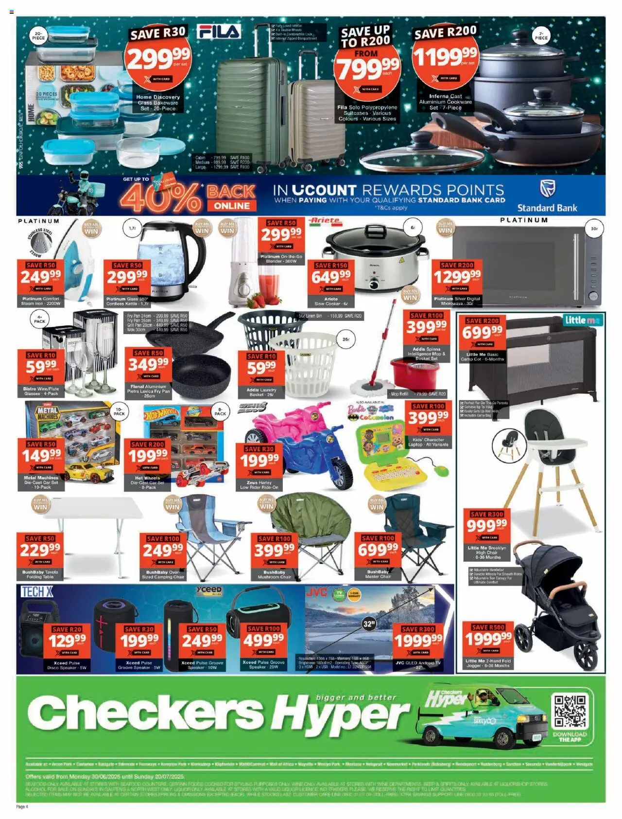 Checkers Gauteng - Hyper XXL Savings 30/06 - 20/07/2025 >> Catalogue - page 4