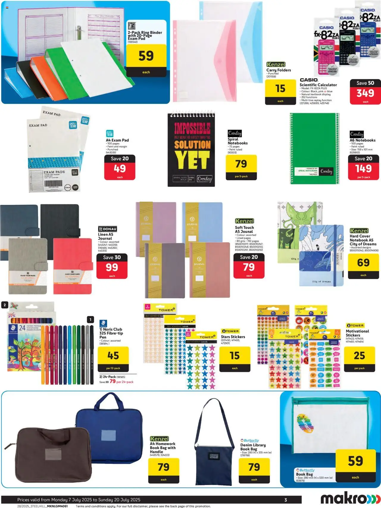 Makro Back To School from 07/07 - 20/07/2025 > Promotions - page 3