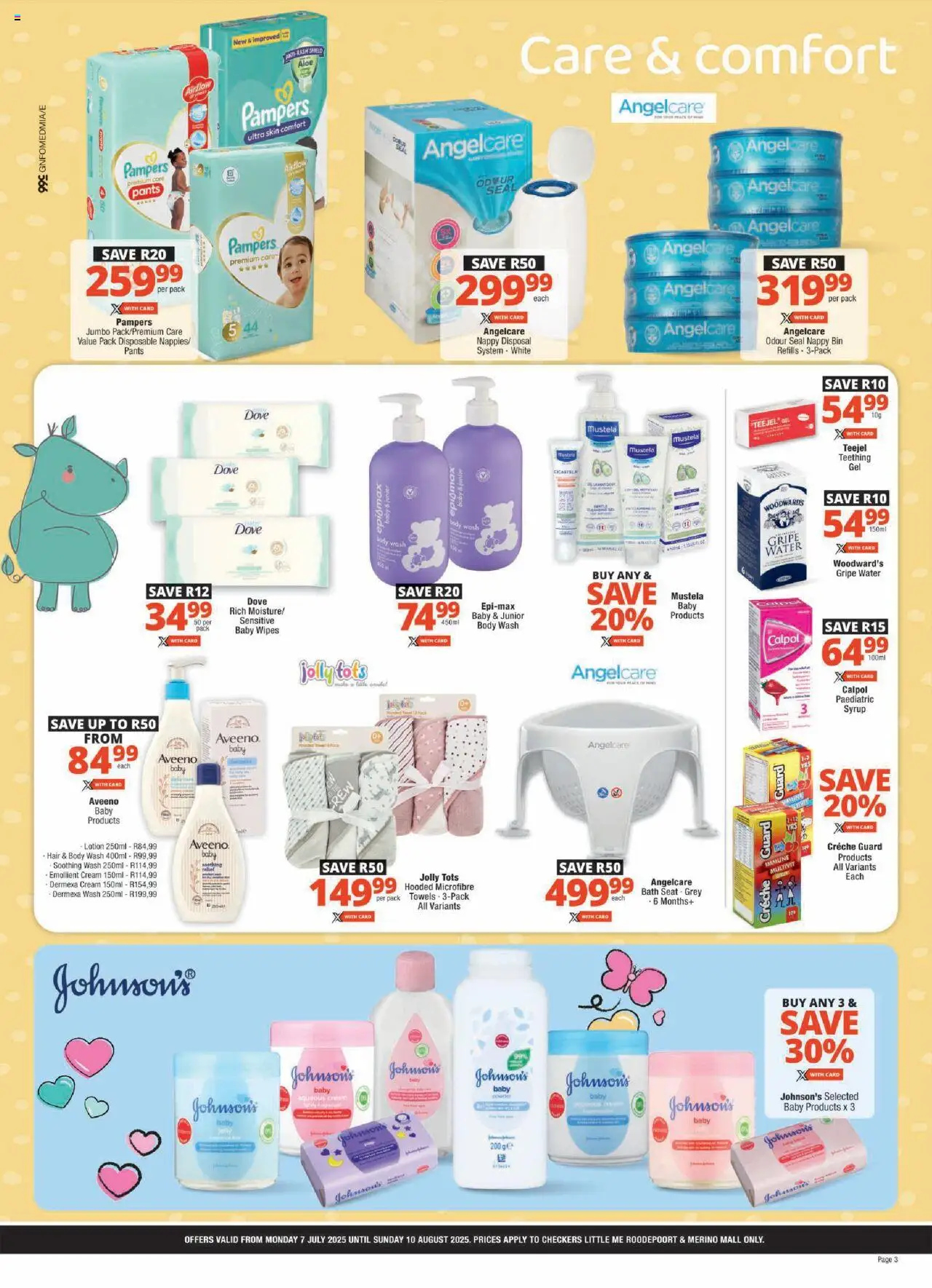 Checkers Gauteng - Little Me July Mid-Month Promotion 07/07 - 10/08/2025 >> Catalogue - page 3