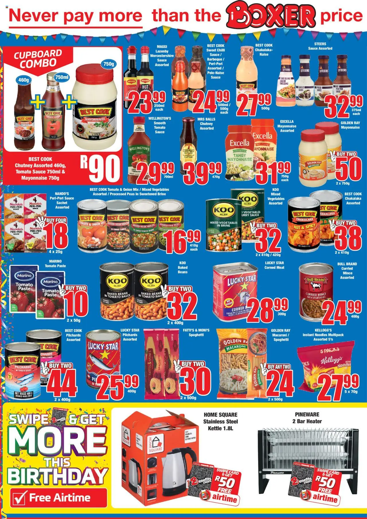 Boxer Specials from 07/07 - 23/07/2025 > Promotions - page 6 Boxer Specials from 07/07 - 23/07/2025 > Promotions - page 6