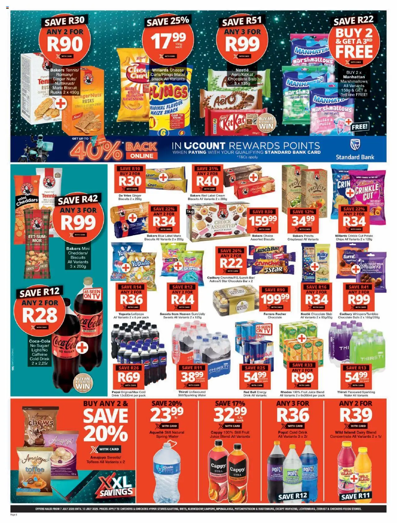 Checkers Gauteng - XXL Savings 07/07 - 13/07/2025 >> Catalogue - page 6