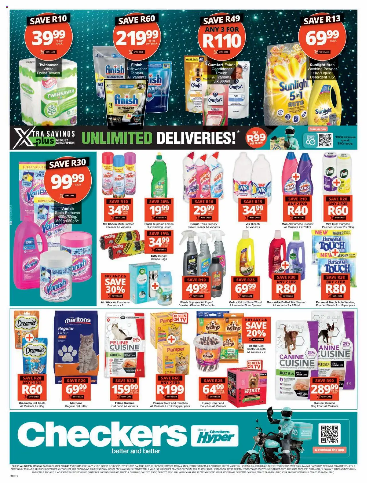 Checkers Gauteng - XXL Savings 07/07 - 13/07/2025 >> Catalogue - page 10