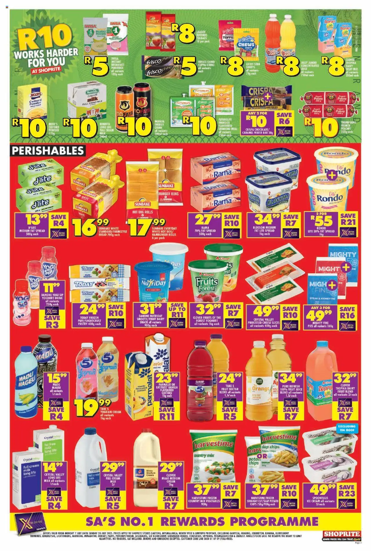 Shoprite Gauteng - Xtra Savings 07/07 - 20/07/2025 >> Catalogue - page 3